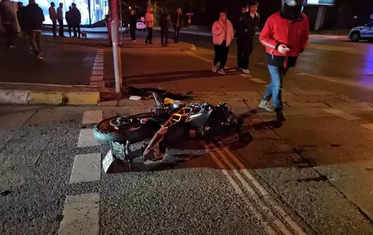 Sarıyer'de Motosiklet Kazası: İki Yaralı