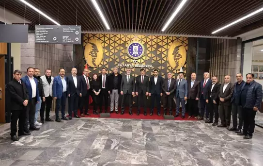 Kütahya'da Özel Halk Otobüsleri Temsilcileriyle Toplantı