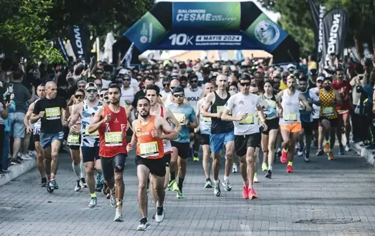 Çeşme'de Maraton Coşkusu