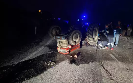 Traktör Devrildi: Sürücü Hayatını Kaybetti