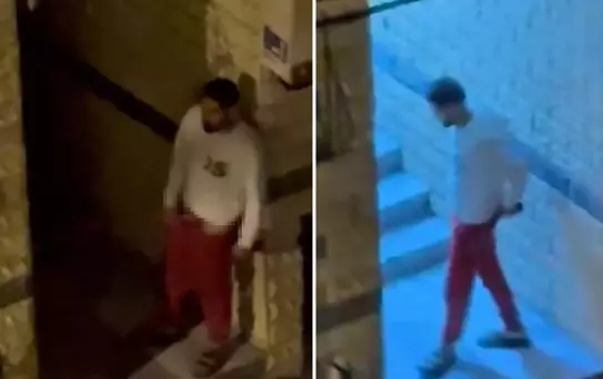 Bulun bu sapığı! Çocukların sabah okula gittiği saatte yaptıkları mide bulandırdı