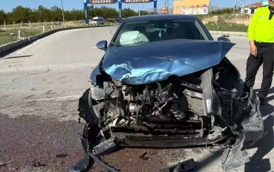 Akçadağ'da Trafik Kazası: 1 Yaralı