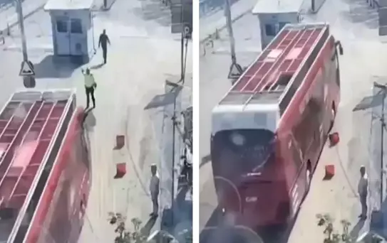 Aracı polisin üzerine süren CHP'nin otobüs şoförü hakkındaki ev hapsi kararı kaldırıldı