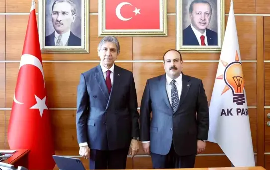 İnönü Belediye Başkanı Hamamcı, Ankara'da AK Parti Yöneticileriyle Görüştü