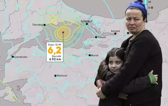 6,2'lik İstanbul depreminin raporu: Fayın büyük kısmı yerinde duruyor