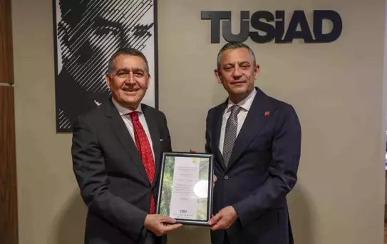 CHP Genel Başkanı Özgür Özel, TÜSİAD'ı Ziyaret Etti