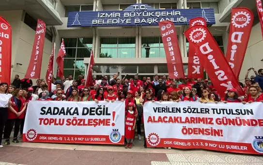İzmir Büyükşehir Belediyesi şirketlerinden grev kararı