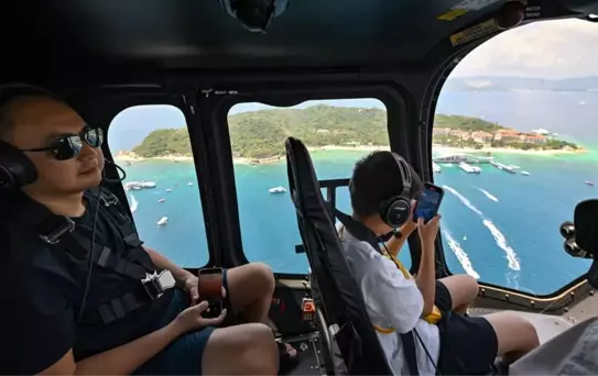 Hainan'da Helikopter Turlarıyla Yeni Deneyimler