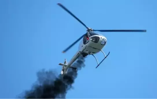 Hindistan'da Helikopter Kazası: 5 Ölü