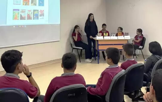 Keban'da Kütüphane Paneli