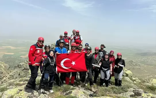 Kırşehir'de 19 Mayıs Dağcılarla Kutlandı