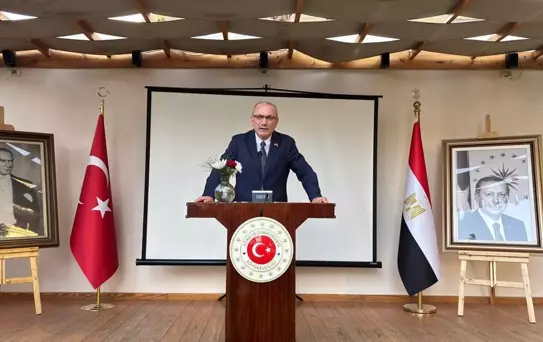 Mısır'da 19 Mayıs Atatürk'ü Anma, Gençlik ve Spor Bayramı kutlandı
