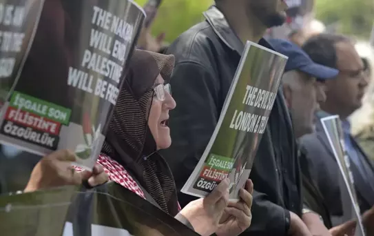 Nekbe'nin 77. Yılı İçin Protesto