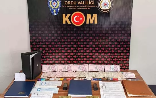 Ordu'da Tefecilik Operasyonu: İki Tutuklama