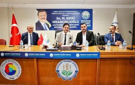 Erzurum ve Ağrı'dan Kardeş Borsa Protokolü