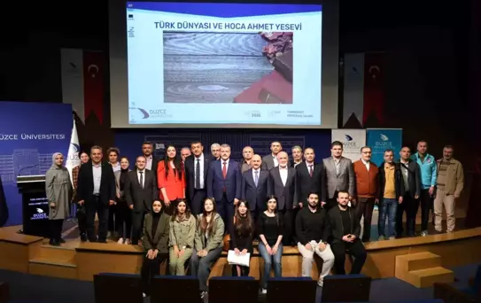 Hoca Ahmet Yesevi Anıldı
