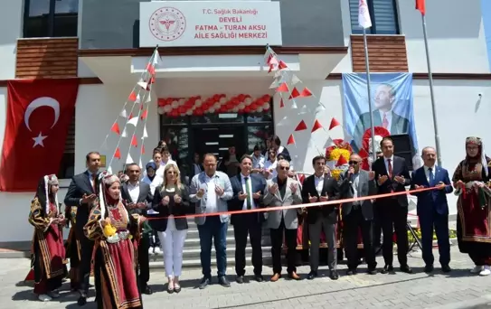 Kayseri Develi'de Aile Sağlık Merkezi Açıldı