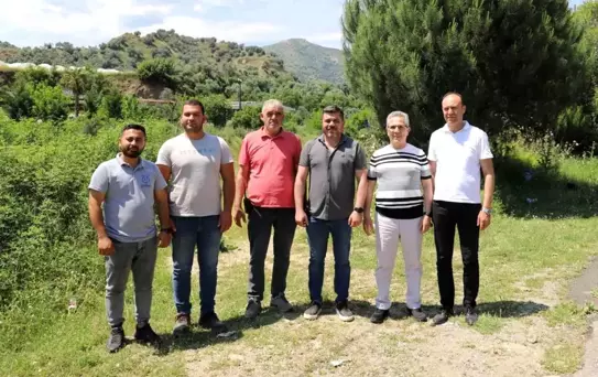 Nazilli Belediyesi, İsabeyli Mahallesi'nde Yeni Yeşil Alan Projesine Başladı