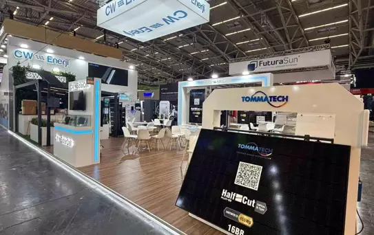 CW Enerji Intersolar Europe 2025'te Tanıtımda