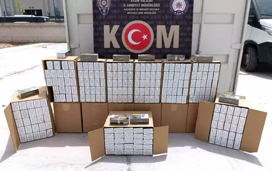 Aydın'da Kaçak Tütün Operasyonu