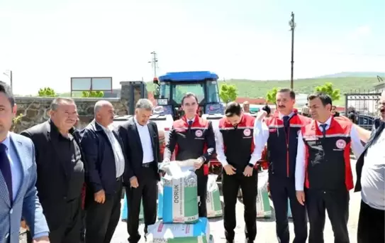 Bitlis'te Tarım Arazileri için Fasulye Tohumu Dağıtımı