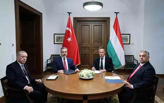 Cumhurbaşkanı Erdoğan, Macaristan Başbakanı Orban ile görüştü