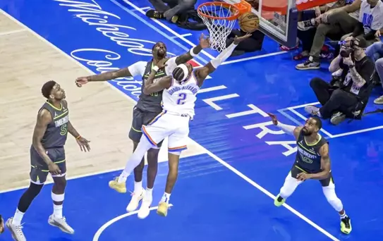 Thunder, Timberwolves'u Yendi