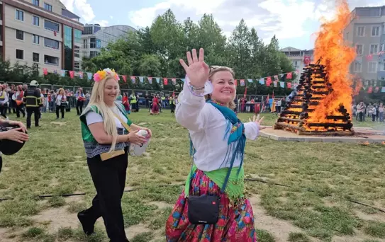 Kırklareli'de Renkli Kakava Festivali Başladı
