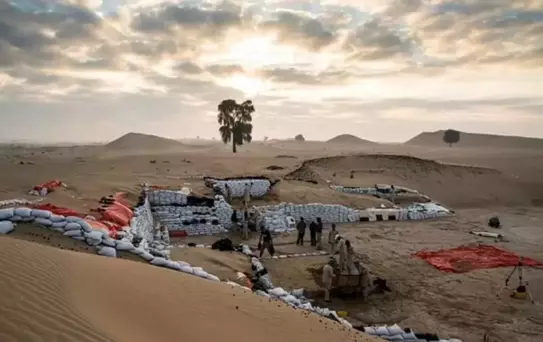 5.000 Yıl önce yaşamış uygarlığın kalıntıları Rub' al-Khali çölünde bulundu