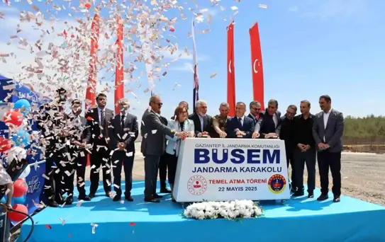 BÜSEM jandarma karakol binasının temeli atıldı