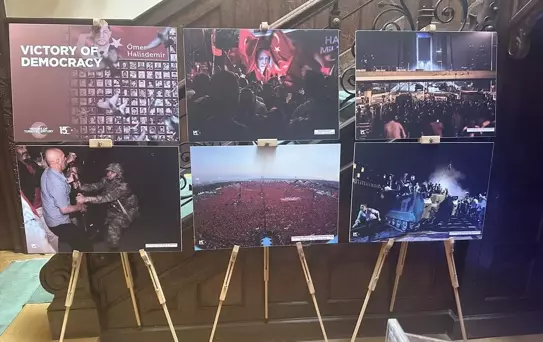 15 Temmuz Demokrasi ve Milli Birlik Günü dolayısıyla Atina'da anma töreni düzenlendi