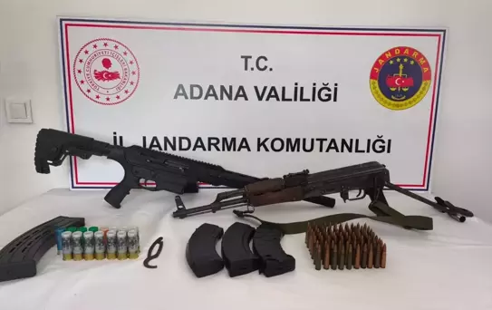 Adana'da Ruhsatsız Tüfek Ele Geçirildi