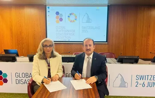 AFAD Başkanı Cenevre'de Görüşmelerde Bulundu