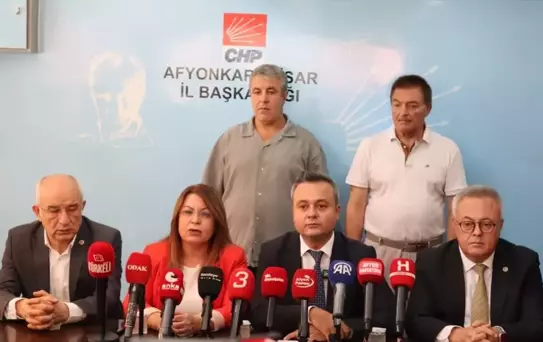 CHP Afyonkarahisar'da Saha Çalışması
