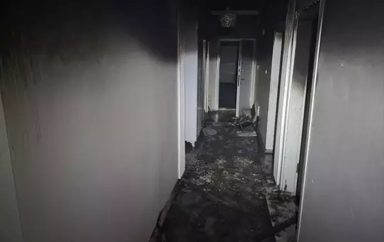 Ağrı'da Yangın: 15 Kişi Tahliye Edildi