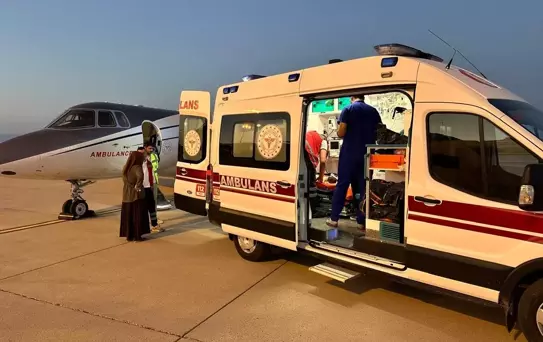 Kalp Hastası Bebek Ankara'ya Sevk Edildi