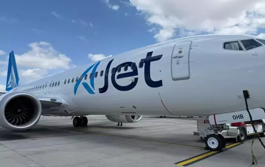 AJet'in Yeni Boeing 737-8 MAX Uçağı İndi