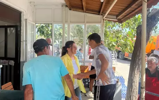 Aksal, Enez'de Orman Yangını Mağdurlarını Ziyaret Etti