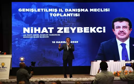 AK Parti Genel Başkan Yardımcısı Zeybekci, Denizli'de konuştu Açıklaması