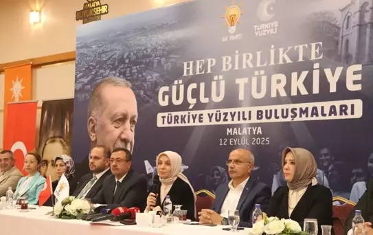 AK Parti Grup Başkanvekili Usta, Malatya'da 'Türkiye Yüzyılı Buluşmaları'na katıldı Açıklaması