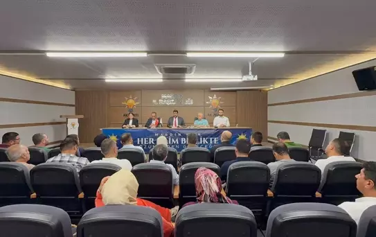 AK Parti Mardin İl Başkanı Uncu'dan 'Terörsüz Türkiye' sürecine ilişkin açıklama