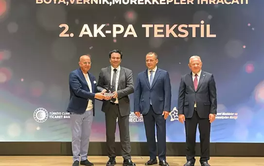 Akcoat, İKMİB'den İhracat Ödülü Aldı