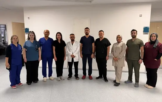 Aort Yırtılması Olan Usta Kurtarıldı