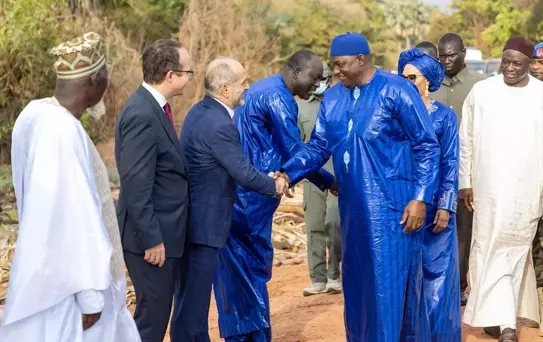 Gambiya'da Sanyang Derin Limanı Temeli Atıldı
