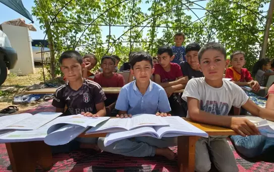 Gümüşhacıköy'de Çadır Kur'an Kursu Açıldı