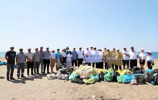 Deniz Kaplumbağaları Günü'nde Kıyı Temizliği