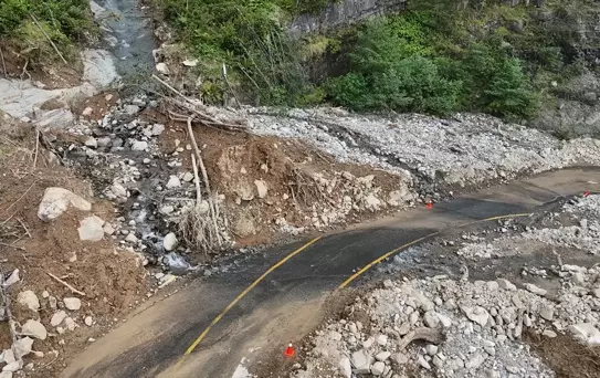 Borçka-Camili Yolu Yeniden Ulaşıma Açıldı