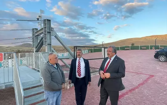 Başkan Sarıtaş, İncesu'daki Zipline Merkezini İnceledi