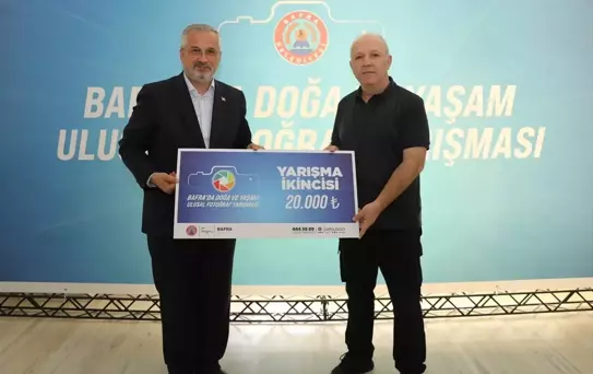 Bafra'da Fotoğraf Yarışması Ödül Töreni