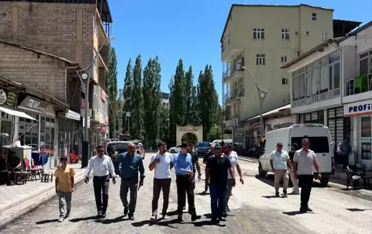 Bahçesaray'da Yol ve Kanalizasyon Denetimi